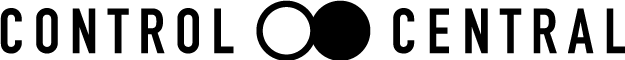 Logo control central blanco